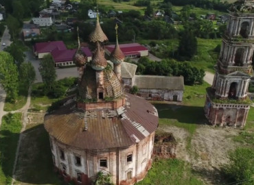 «Возрождение сельских жемчужин»: фонд "Белый Ирис" восстанавливает уникальный храм в Ярославской области